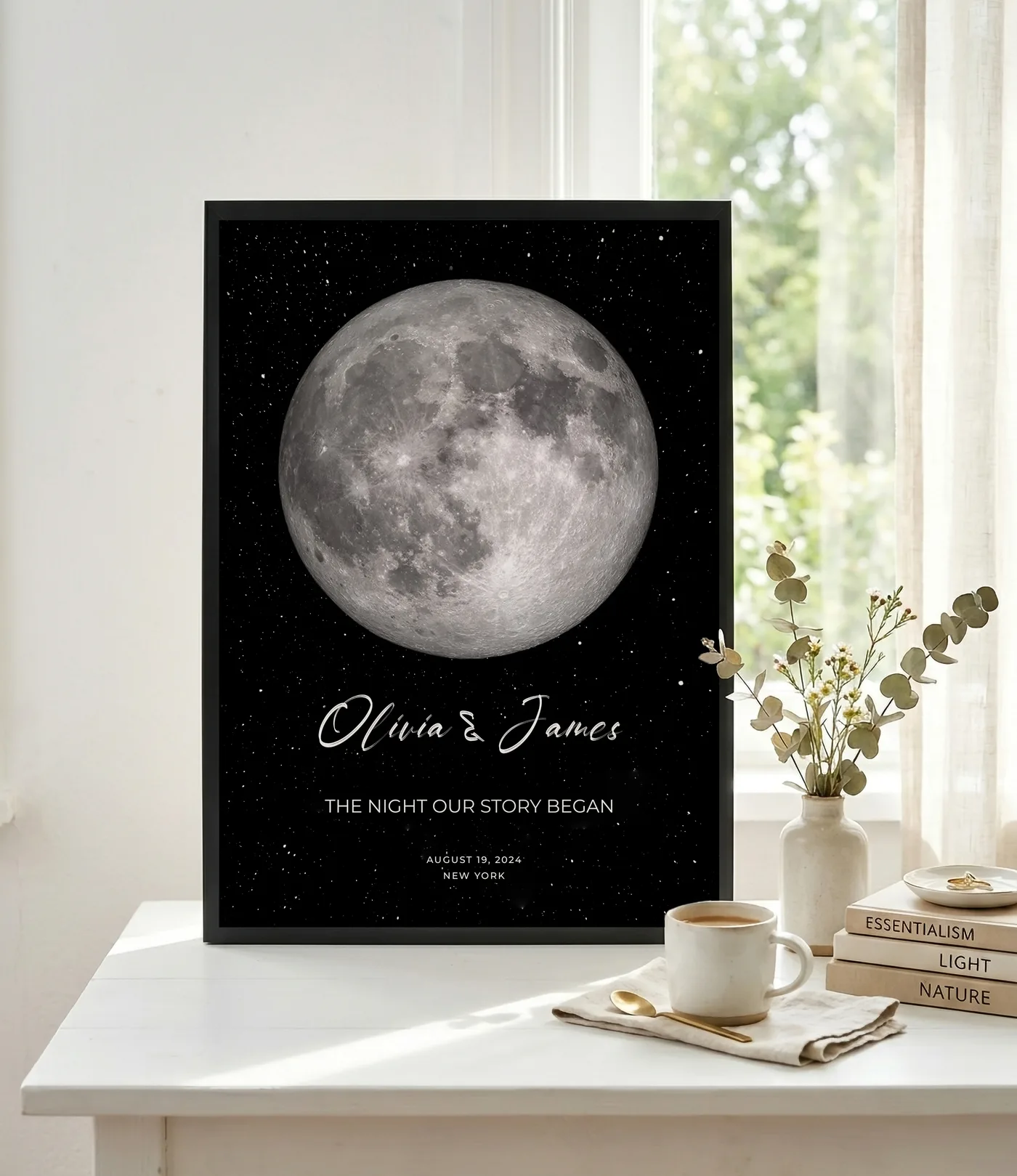 Single Moon Frame